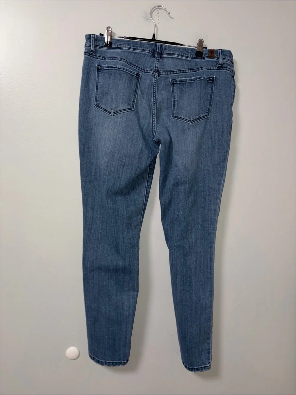 Simply Vera Vera Wang Distressed Mid‎ Rise Skinny Jeans Women’s 12